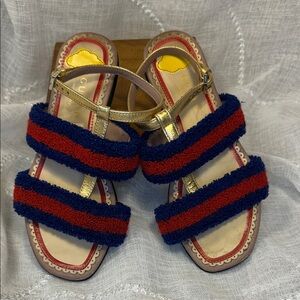 Gucci Colorful Strappy Sandals